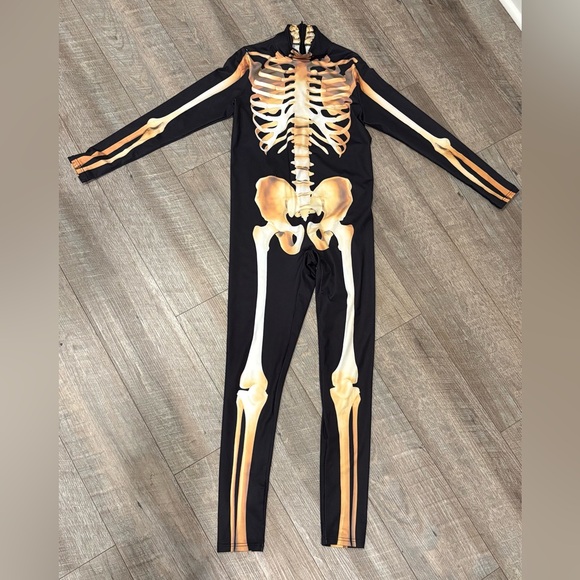 Other - Women’s Skeleton Costume - Black and Gold